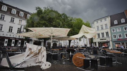 Sturmeinsatz der Feuerwehr Sturmeinsatz der Feuerwehr