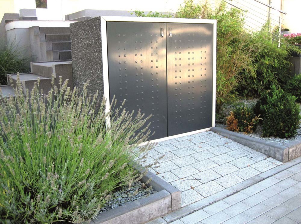 Beispiel Standplatz für Abfallbehälter Beispiel Standplatz für Abfallbehälter