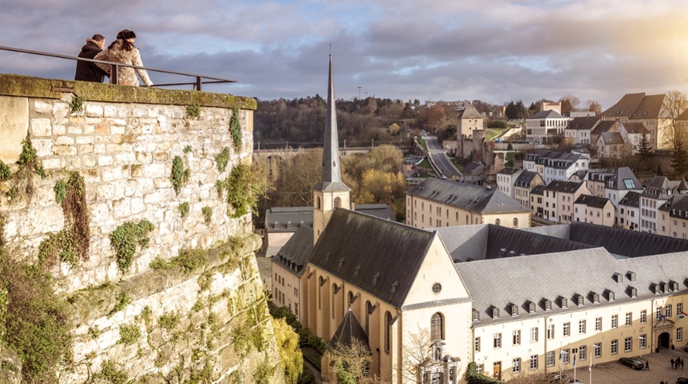 City promenade Luxembourg Luxembourg