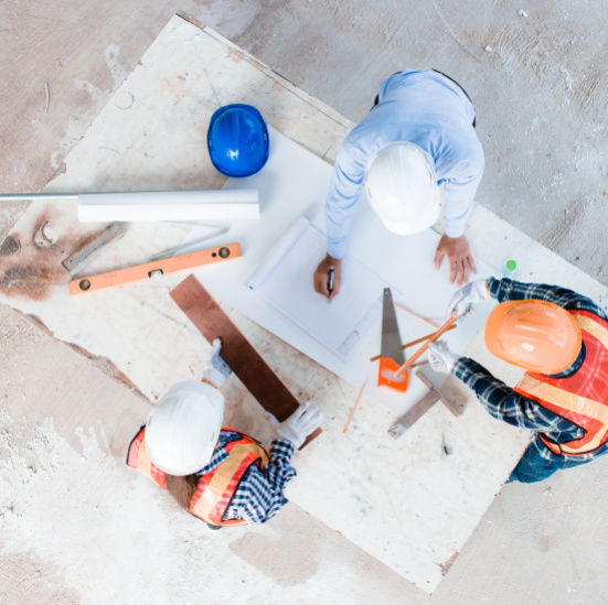 Archtitekten planen etwas