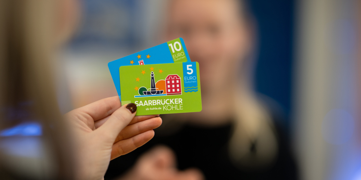 Saarbrücker Kohle - Der Geschenkgutschein für Saarbrücken