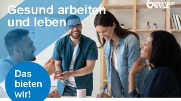 Broschüre - Gesund arbeiten und leben Image
