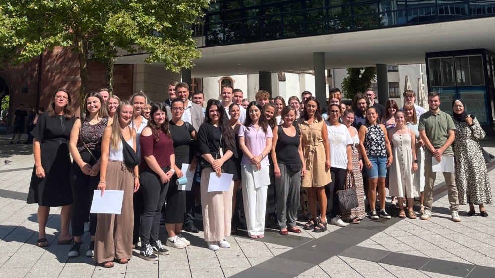 Gratulation der Auszubildenden 2024 Gratulation der Auszubildenden 2024