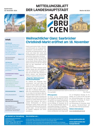 Mitteilungsblatt der Landeshauptstadt (16. November 2024) Image