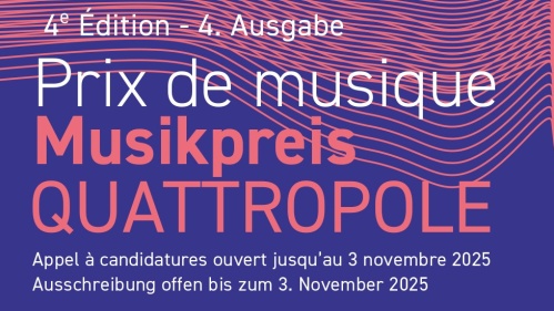 Prix de Musique QuattroPole 2026 Prix de Musique QuattroPole 2026